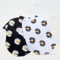 Print Clothes Comfortable Pet Cotton Daisy Shirt